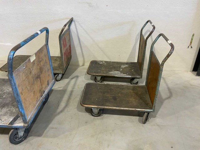 Overtoom magazijnwagen (4x) - afbeelding 4 van  6