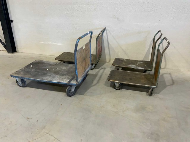 Overtoom magazijnwagen (4x) - afbeelding 5 van  6