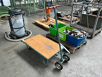 Overtoom magazijnwagen / plateauwagen - afbeelding 1 van  5