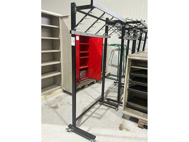 Overtoom mobiele kapstok (4x) - afbeelding 1 van  2