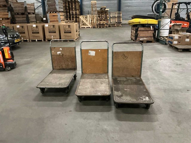 Overtoom plateauwagen (3x) - afbeelding 2 van  4