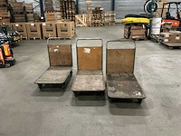 Overtoom plateauwagen (3x) - afbeelding 2 van  4