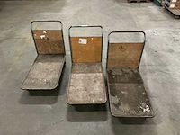 Overtoom plateauwagen (3x) - afbeelding 3 van  4