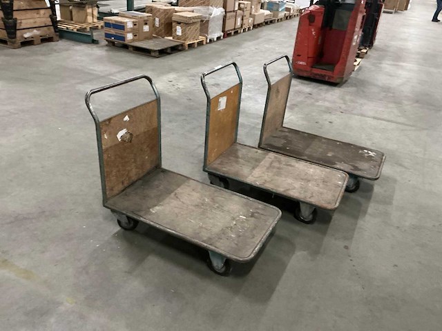 Overtoom plateauwagen (3x) - afbeelding 4 van  4