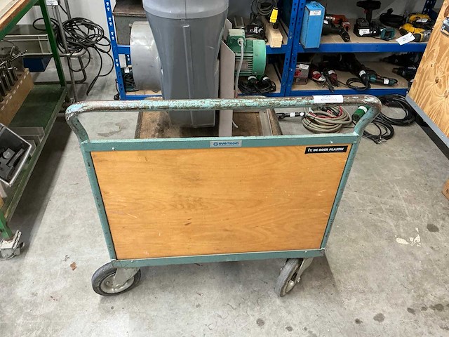 Overtoom plateauwagen - afbeelding 2 van  3