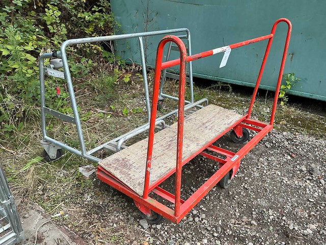 Overtoom platenwagen (2x) - afbeelding 1 van  6