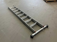 Overtoom schuifladder 2x8 - afbeelding 3 van  4