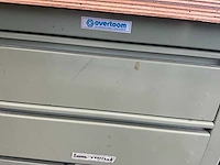 Overtoom werkbank 150x75x86cm v.v. lades - afbeelding 3 van  4