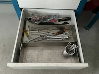 Overtoom werkbank met ladenkast - afbeelding 4 van  6