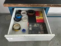 Overtoom werkbank met ladenkast - afbeelding 5 van  9