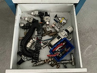 Overtoom werkbank met ladenkast - afbeelding 7 van  9