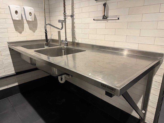 Ovri, klarco - horeca spoelwerkblad met handspoeldouche - afbeelding 2 van  6