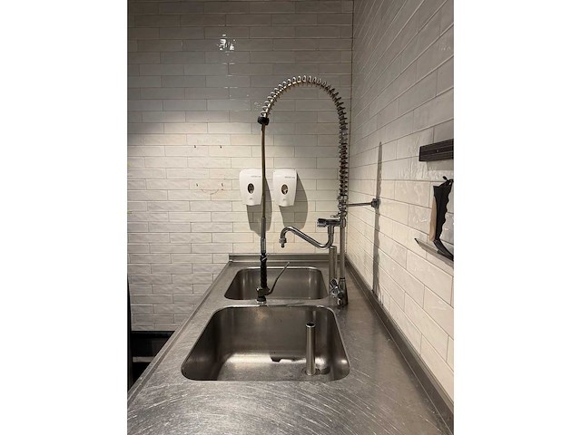 Ovri, klarco - horeca spoelwerkblad met handspoeldouche - afbeelding 3 van  6