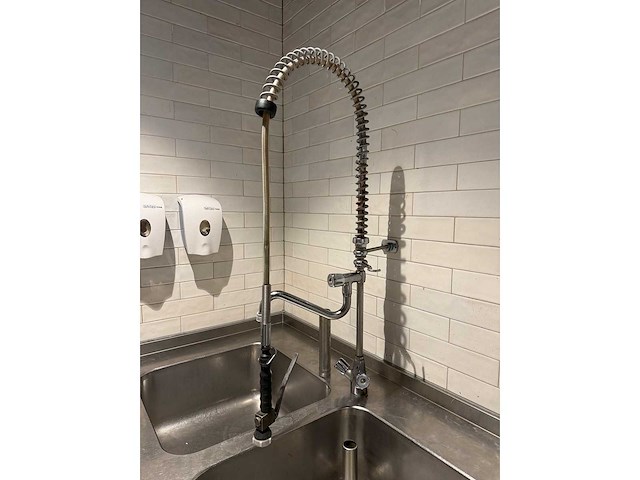 Ovri, klarco - horeca spoelwerkblad met handspoeldouche - afbeelding 4 van  6