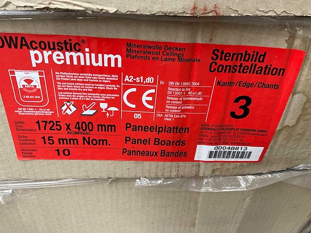 Owa acoustic premium systeemplafond plaat (720x) - afbeelding 4 van  4