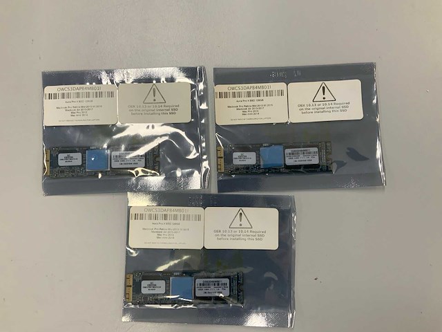Owc 120gb ssd cuss3dab4mb011 (3x) - afbeelding 1 van  4