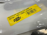 Oxloc - dag- en nachtslot afgerond - rvs links afgerond rvs - sluitplaat voor insteekslot (6x) - afbeelding 3 van  5