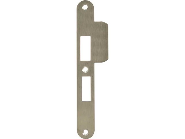 Oxloc - dag- en nachtslot afgerond - rvs links afgerond rvs - sluitplaat voor insteekslot (6x) - afbeelding 5 van  5