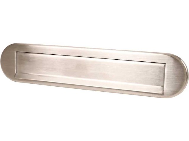 Oxloc - ovaal - type apeldoorn buiten draaiend met veer - briefplaat/brievenbus - afbeelding 1 van  4