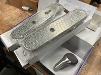 Oxloc - ovaal - veiligheidsdeurduwergarnituur knop-kruk - veiligheidslangschild pc72 links/rechts skg3 rvs met kerntrekbeveiliging - afbeelding 2 van  16