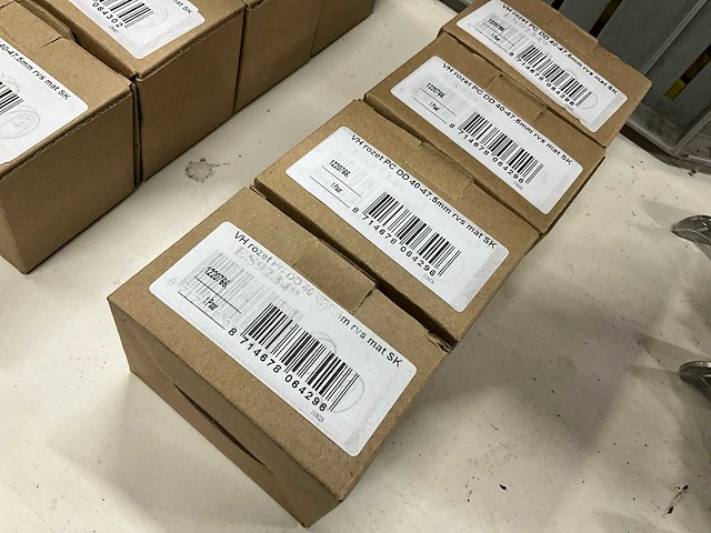 Oxloc - rond 11.5mm - skg3 rvs f1 - veiligheidsrozet (4x) - afbeelding 2 van  5