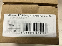 Oxloc - rond 11.5mm - skg3 rvs f1 - veiligheidsrozet (4x) - afbeelding 3 van  5