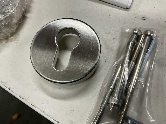 Oxloc - rond 11.5mm - skg3 rvs f1 - veiligheidsrozet (4x) - afbeelding 5 van  5