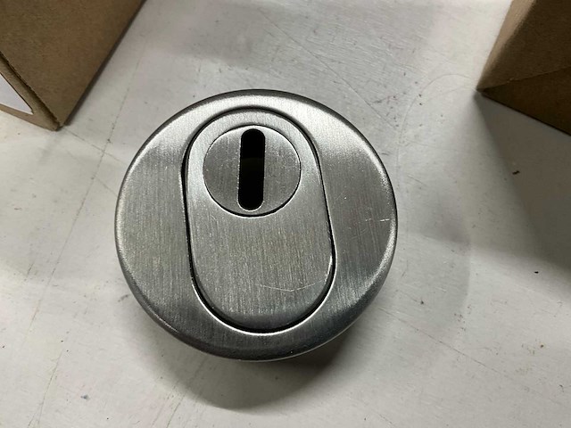 Oxloc - rond 11.5mm - skg3 rvs f1 - veiligheidsrozet met kerntrekbeveiliging (4x) - afbeelding 4 van  7