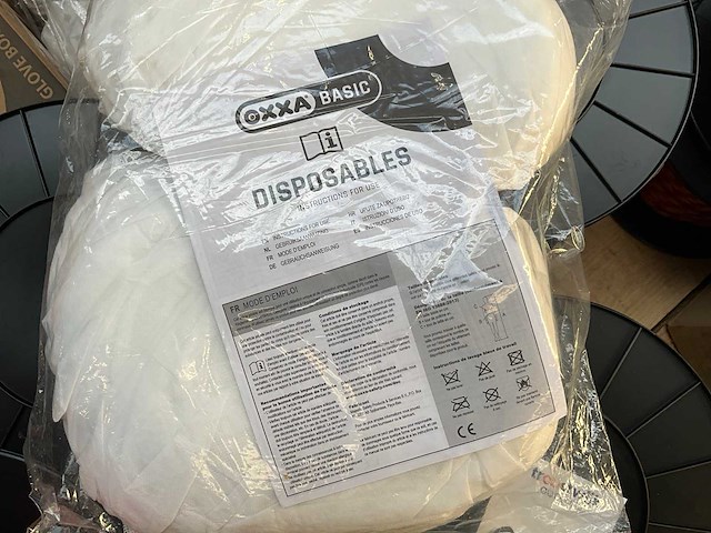 Oxxa - basic pet met klep - pp +haarnet - veiligheidshelm - afbeelding 2 van  3