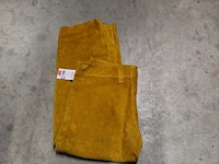 Oxxa diverse welding kleding waaronder jassen en handschonen maat xl circa 25 stuks, incl. bak - afbeelding 3 van  3