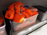 Oxxa werkvesten fluo oranje in bak, circa 30 stuks in diverse maten - afbeelding 2 van  3