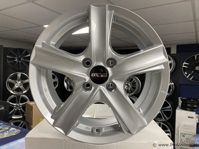 Oxxo aluminium velgenset - 4x100 6j et45 - afbeelding 1 van  1