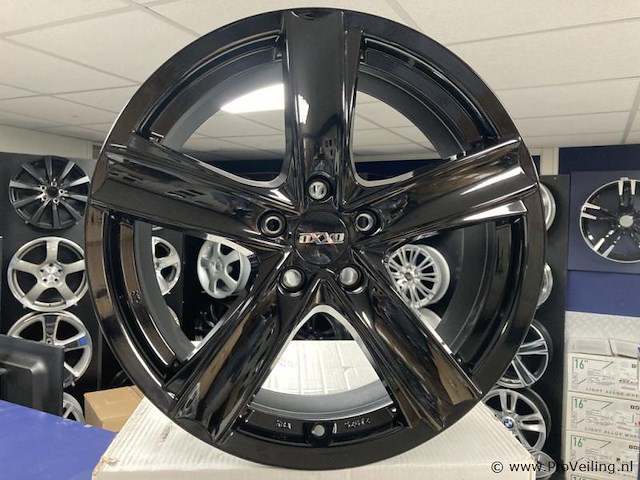 Oxxo novel aluminium velgenset - 5x112 7.5j et48 - afbeelding 1 van  1
