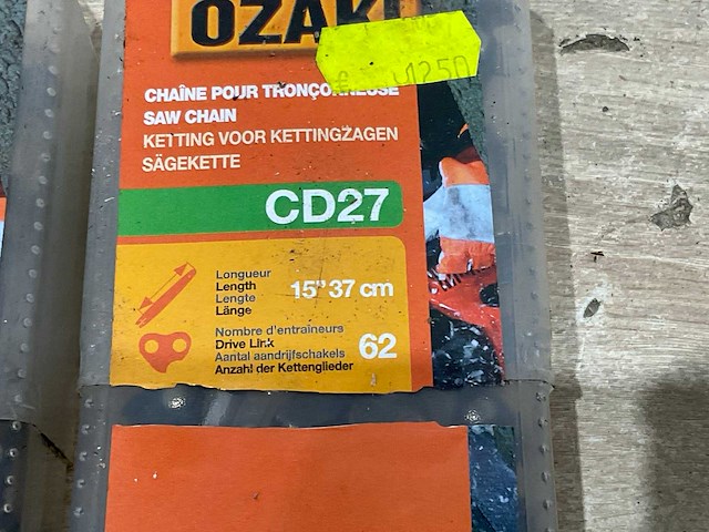 Ozaki - ketting voor kettingzaag (3x) - afbeelding 6 van  6