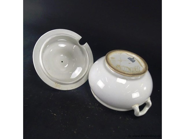 P. regout & co terrine - afbeelding 4 van  5