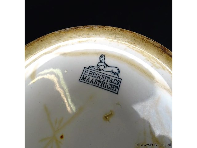 P. regout & co terrine - afbeelding 5 van  5