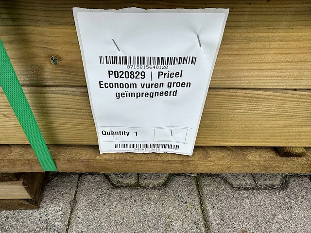 P020829 - prieel econoom vuren groen geïmpregneerd - afbeelding 7 van  14
