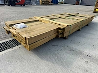 P068900 - prieel modern middel vuren groen geïmpregneerd - afbeelding 10 van  15