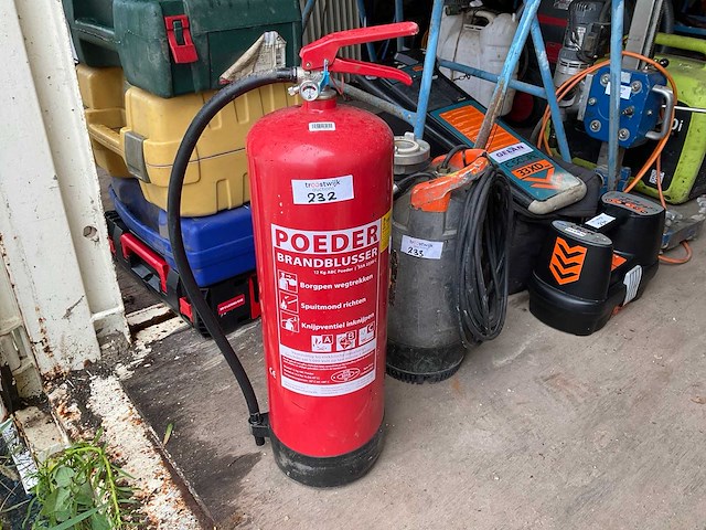 P12a brandblusser - afbeelding 1 van  1
