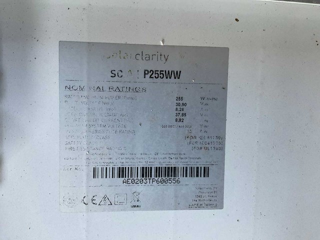 P255ww zonnepaneel (7x) - afbeelding 3 van  3