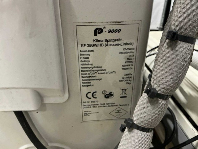 P9000 airconditioning - afbeelding 2 van  6