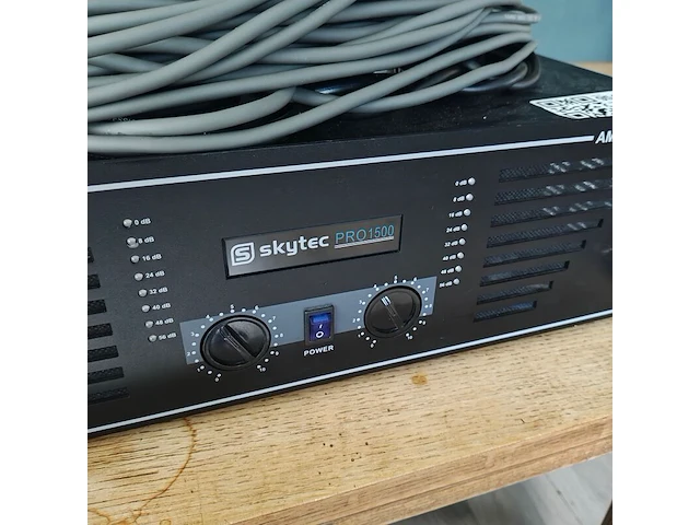 Pa audio versterker, sky tec, pro1500 - afbeelding 2 van  4