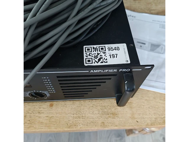 Pa audio versterker, sky tec, pro1500 - afbeelding 4 van  4