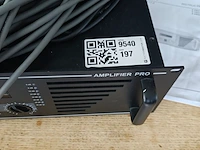 Pa audio versterker, sky tec, pro1500 - afbeelding 4 van  4