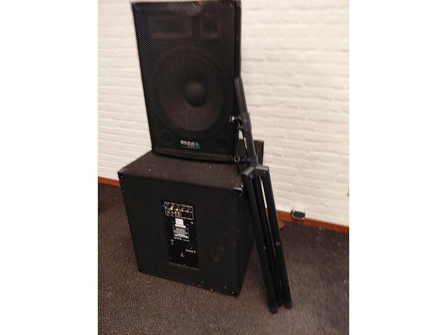 Pa speaker met subwoofer, ibiza - afbeelding 4 van  6
