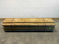 Paal rond gefreesd 1 zijde gekroond ø10x300 cm (50x) - afbeelding 2 van  8