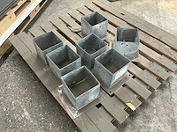 Paalhouder spits 15x15 cm (7x) - afbeelding 2 van  6