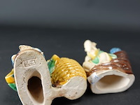 Paar aardewerk chinese heren - afbeelding 5 van  5