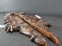 Paar antieke?. snijwerken - afbeelding 4 van  5