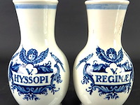 Paar apothekers kannen - afbeelding 1 van  5